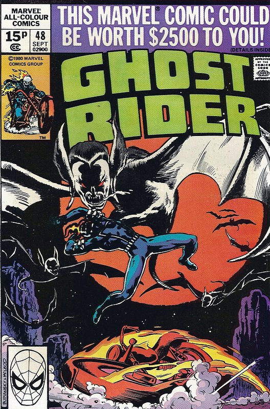 Cover of Ghost Rider (Vol 1) #48. One of 250,000 Vintage American Comics on sale from Krypton!