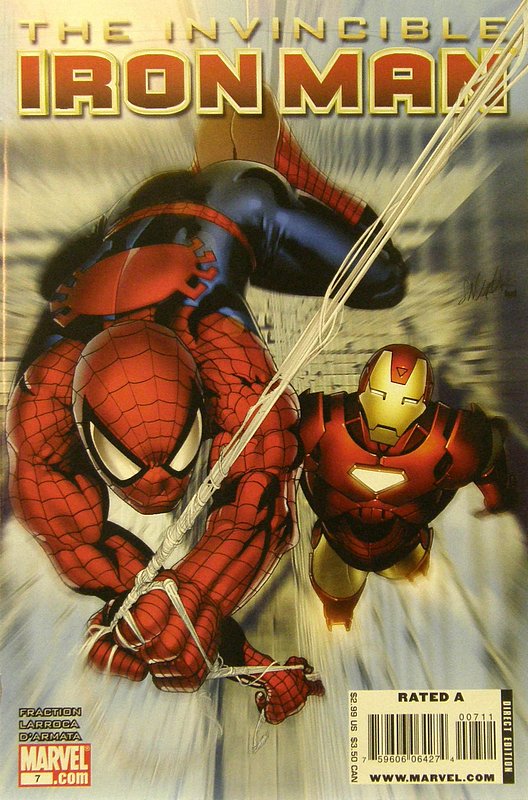 Cover of Invincible Iron Man (Vol 1) #7. One of 250,000 Vintage American Comics on sale from Krypton!