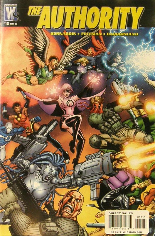 Cover of Authority (Vol 4) #18. One of 250,000 Vintage American Comics on sale from Krypton!