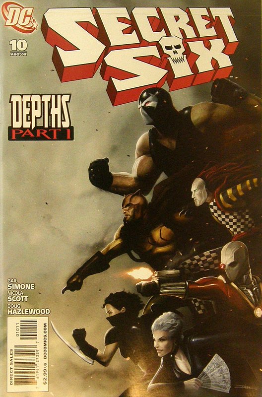 Cover of Secret Six (Vol 2) #10. One of 250,000 Vintage American Comics on sale from Krypton!