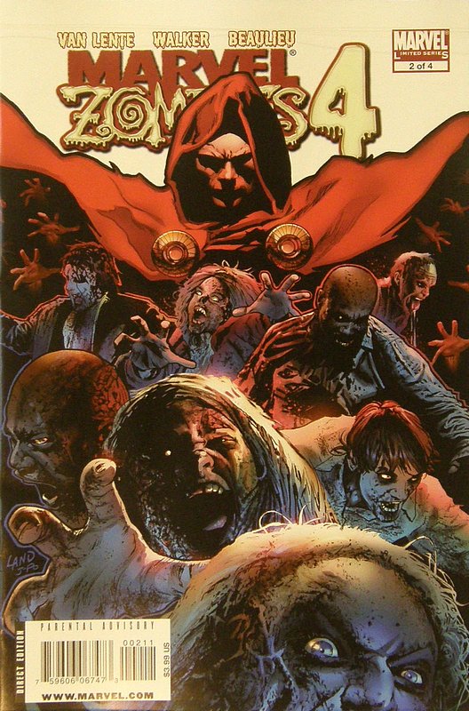 Cover of Marvel Zombies 4 (2009 Ltd) #2. One of 250,000 Vintage American Comics on sale from Krypton!