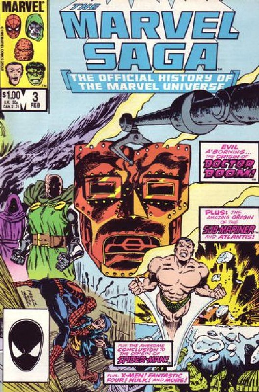 Cover of Marvel Saga (Vol 1) #3. One of 250,000 Vintage American Comics on sale from Krypton!