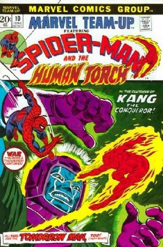 Cover of Marvel Team-up (Vol 1) #10. One of 250,000 Vintage American Comics on sale from Krypton!