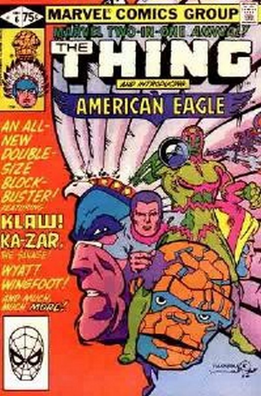 Cover of Marvel Two-in-one Annual (Vol 1) #6. One of 250,000 Vintage American Comics on sale from Krypton!