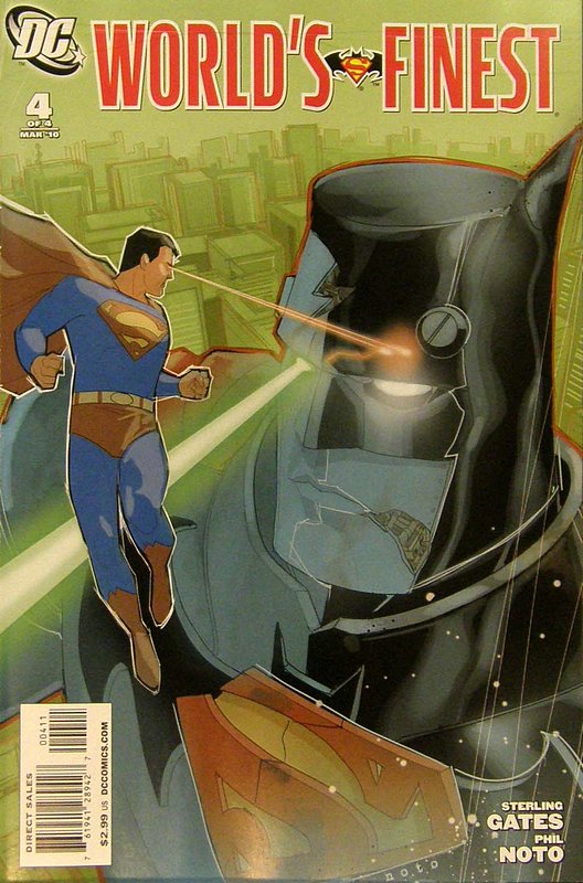 Cover of Worlds Finest (2009 Ltd) #4. One of 250,000 Vintage American Comics on sale from Krypton!