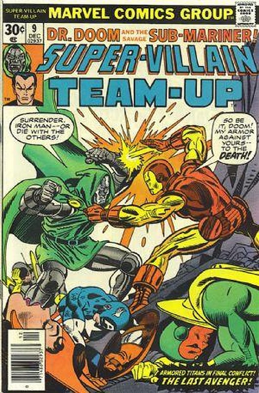 Cover of Super-Villain Team-up (Vol 1) #9. One of 250,000 Vintage American Comics on sale from Krypton!