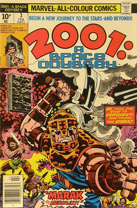 Cover of 2001: A Space Odyssey (Vol 1) #3. One of 250,000 Vintage American Comics on sale from Krypton!