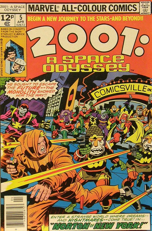 Cover of 2001: A Space Odyssey (Vol 1) #5. One of 250,000 Vintage American Comics on sale from Krypton!