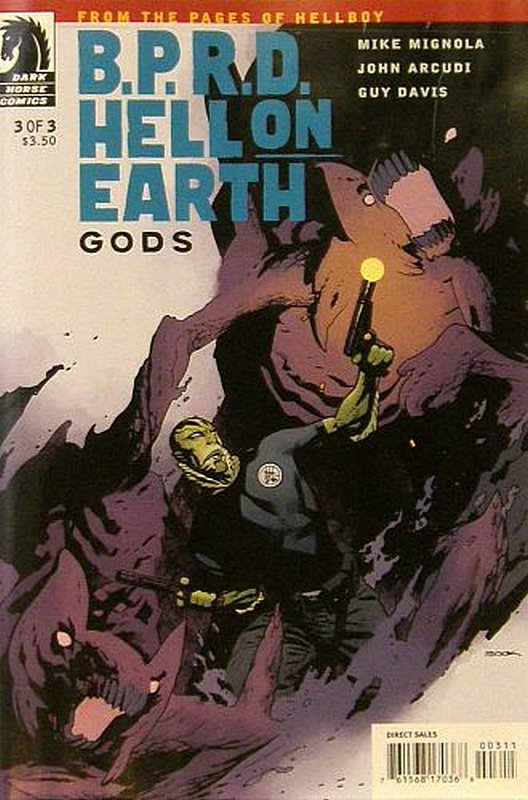 Cover of BPRD: Hell on Earth Gods (2011 Ltd) #3. One of 250,000 Vintage American Comics on sale from Krypton!