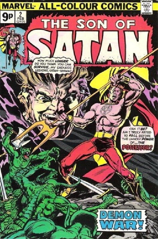 Cover of Son of Satan (Vol 1) #2. One of 250,000 Vintage American Comics on sale from Krypton!