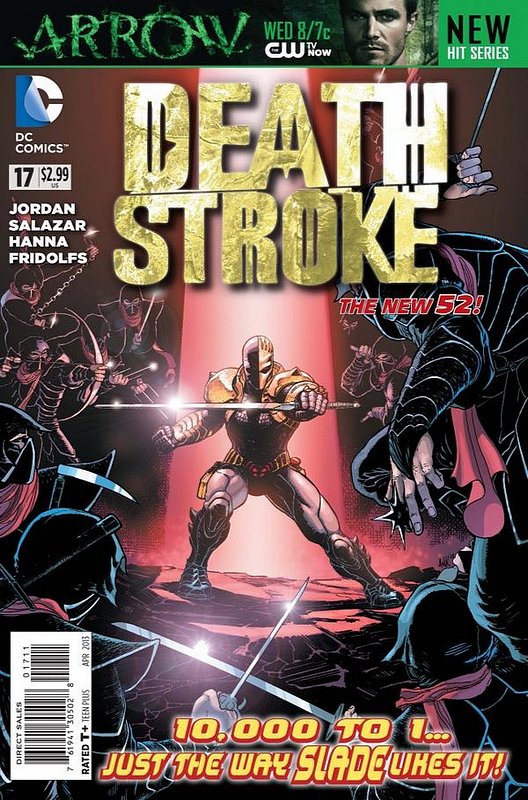 Cover of Deathstroke (Vol 2) #17. One of 250,000 Vintage American Comics on sale from Krypton!