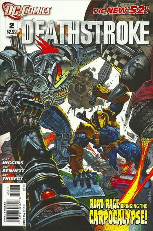 Cover of Deathstroke (Vol 2) #2. One of 250,000 Vintage American Comics on sale from Krypton!