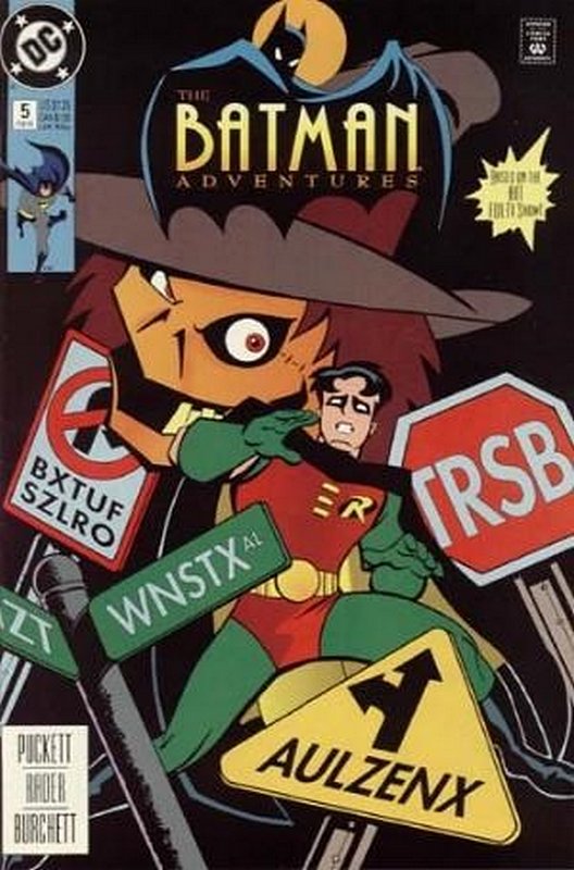 Cover of Batman Adventures (Vol 1) #5. One of 250,000 Vintage American Comics on sale from Krypton!