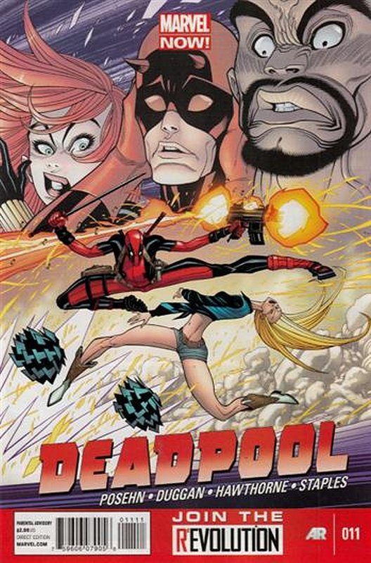 Cover of Deadpool (Vol 3) #11. One of 250,000 Vintage American Comics on sale from Krypton!