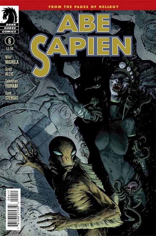 Cover of Abe Sapien: Dark & Terrible (2013 Ltd) #6. One of 250,000 Vintage American Comics on sale from Krypton!