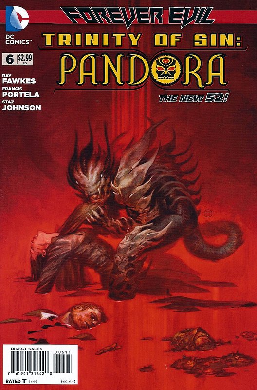Cover of Trinity of Sin: Pandora (Vol 1) #6. One of 250,000 Vintage American Comics on sale from Krypton!