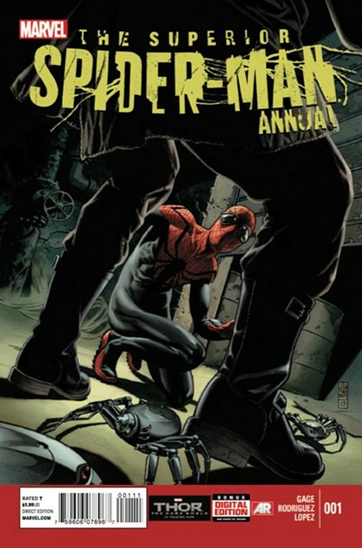 Cover of Superior Spider-Man Annual (Vol 1) #1. One of 250,000 Vintage American Comics on sale from Krypton!