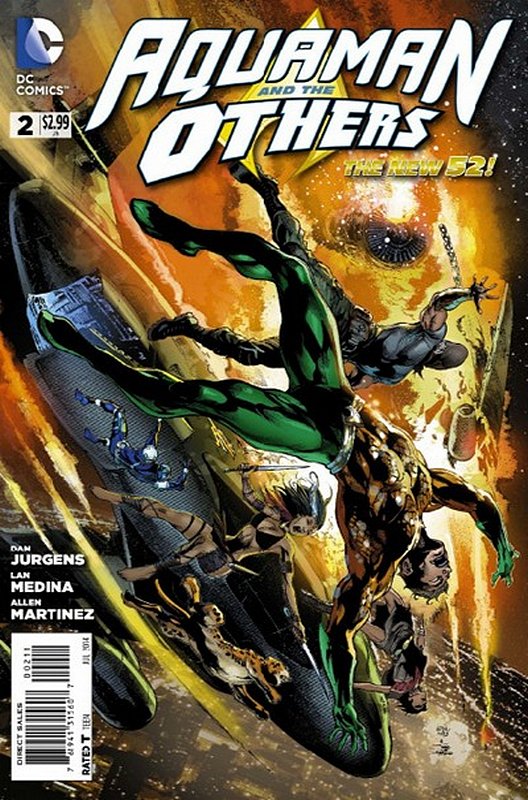 Cover of Aquaman & The Others (Vol 1) #2. One of 250,000 Vintage American Comics on sale from Krypton!