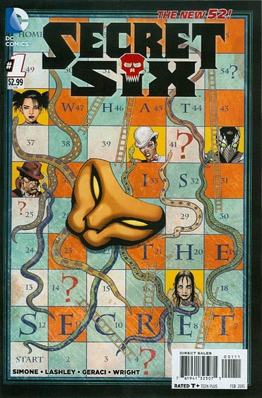 Cover of Secret Six (Vol 3) #1. One of 250,000 Vintage American Comics on sale from Krypton!
