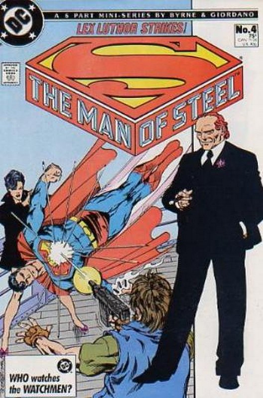 Cover of Man of Steel (1987 Ltd) The #4. One of 250,000 Vintage American Comics on sale from Krypton!