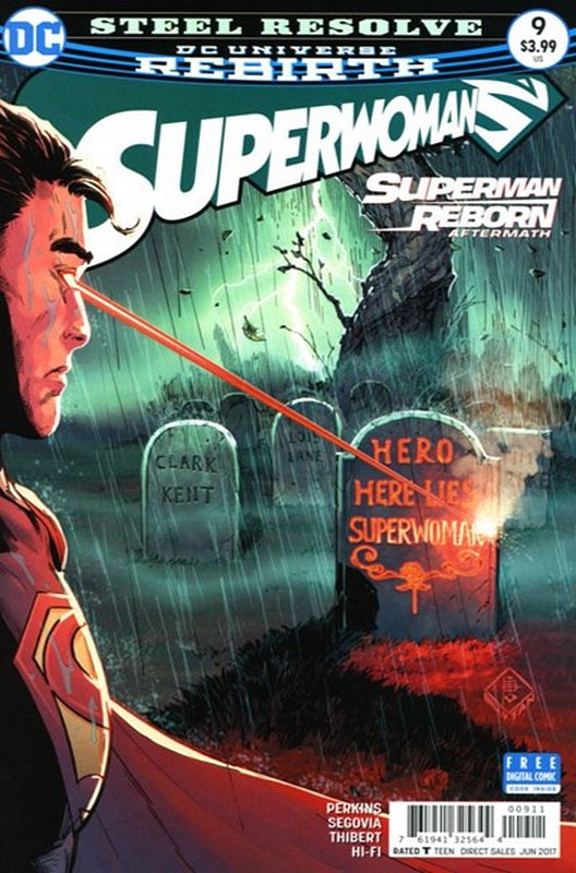Cover of Superwoman ( Vol 1) #9. One of 250,000 Vintage American Comics on sale from Krypton!
