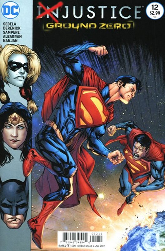 Cover of Injustice: Gods Among Us - Ground Zero #12. One of 250,000 Vintage American Comics on sale from Krypton!