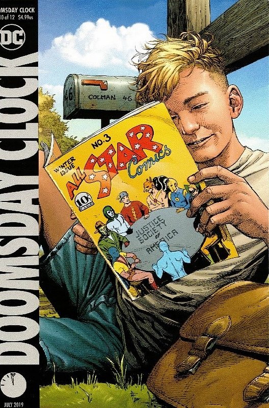 Cover of Doomsday Clock (2017 Ltd) #10. One of 250,000 Vintage American Comics on sale from Krypton!