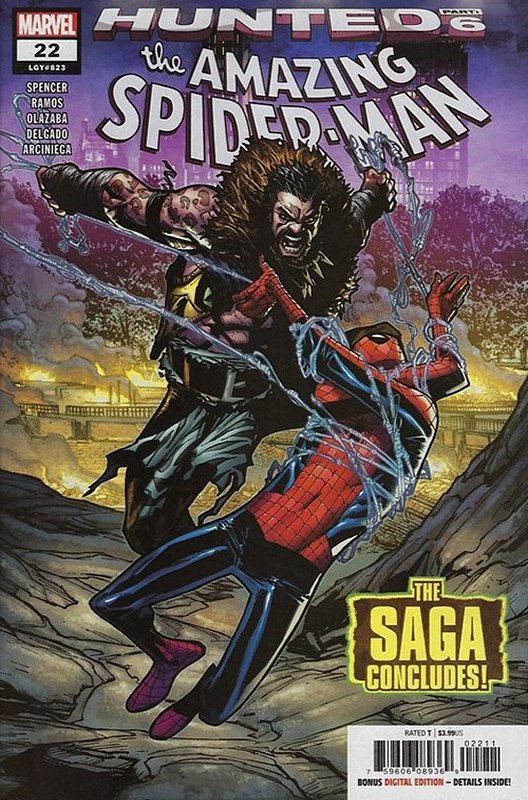 Cover of Amazing Spider-Man (Vol 6) #22. One of 250,000 Vintage American Comics on sale from Krypton!