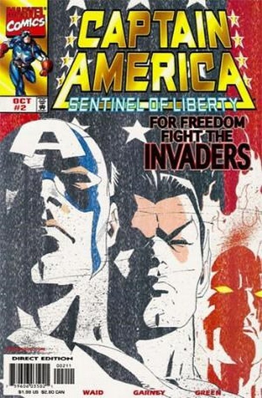 Cover of Captain America: Sentinel of Liberty (1998 Ltd) #2. One of 250,000 Vintage American Comics on sale from Krypton!