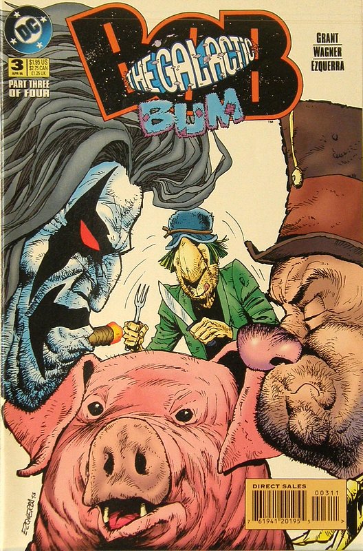 Cover of Bob the Galactic Bum (1995 Ltd) #3. One of 250,000 Vintage American Comics on sale from Krypton!