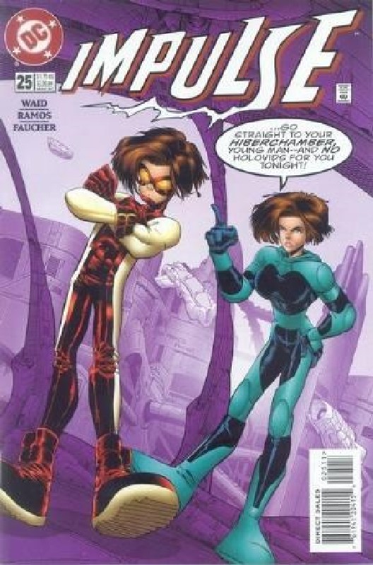 Cover of Impulse (Vol 1) #25. One of 250,000 Vintage American Comics on sale from Krypton!