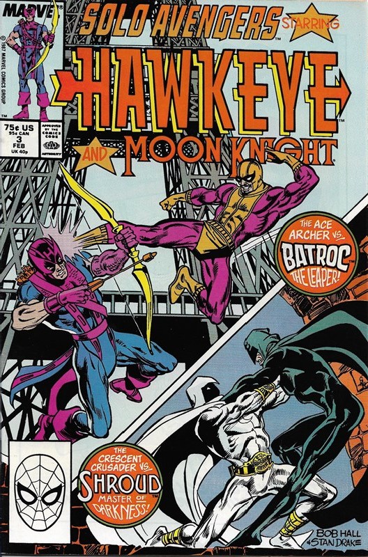 Cover of Solo Avengers (Vol 1) #3. One of 250,000 Vintage American Comics on sale from Krypton!