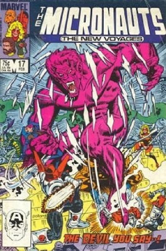 Cover of Micronauts (Vol 2) The New Voyages #17. One of 250,000 Vintage American Comics on sale from Krypton!