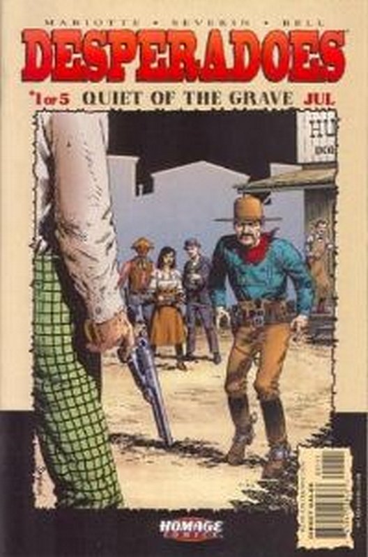 Cover of Desperadoes: Quiet of the Grave (2001 Ltd) #1. One of 250,000 Vintage American Comics on sale from Krypton!