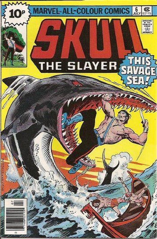 Cover of Skull the Slayer (Vol 1) #6. One of 250,000 Vintage American Comics on sale from Krypton!