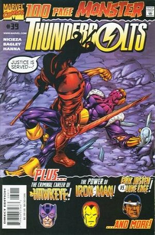 Cover of Thunderbolts (Vol 1) #39. One of 250,000 Vintage American Comics on sale from Krypton!