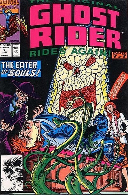 Cover of Original Ghost Rider Rides Again (1991 Ltd) #7. One of 250,000 Vintage American Comics on sale from Krypton!
