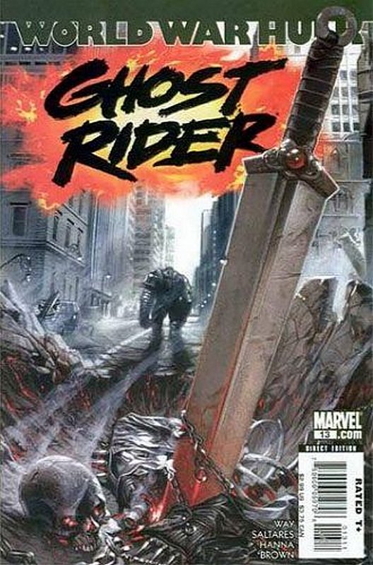Cover of Ghost Rider (Vol 3) #13. One of 250,000 Vintage American Comics on sale from Krypton!