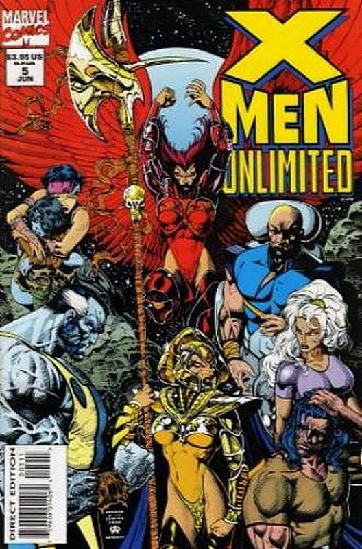 Cover of X-Men Unlimited (Vol 1) #5. One of 250,000 Vintage American Comics on sale from Krypton!