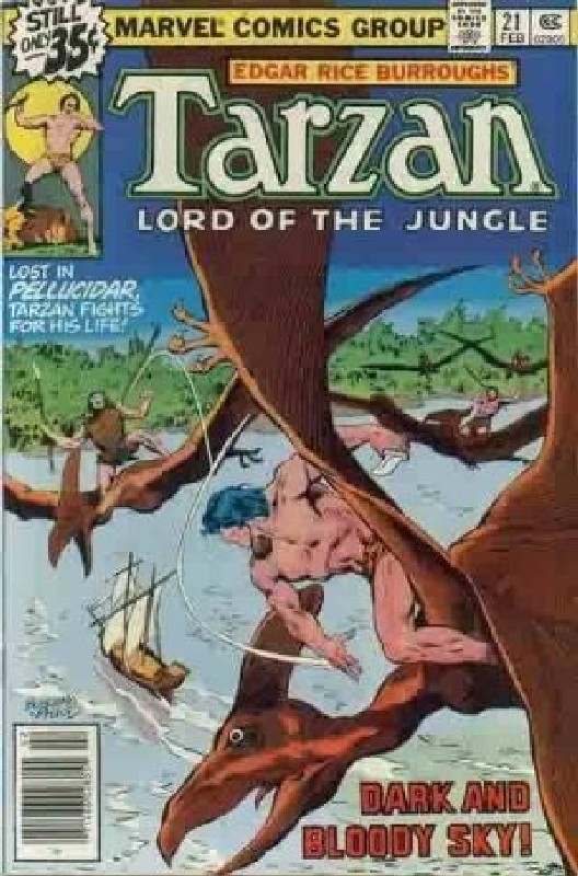 Cover of Tarzan Lord of the Jungle #21. One of 250,000 Vintage American Comics on sale from Krypton!