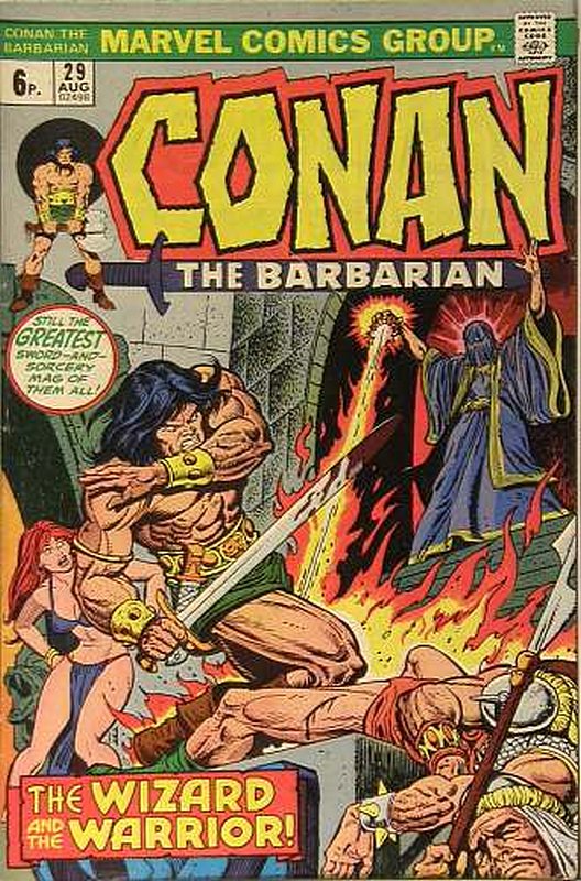 Cover of Conan the Barbarian (Vol 1) #29. One of 250,000 Vintage American Comics on sale from Krypton!