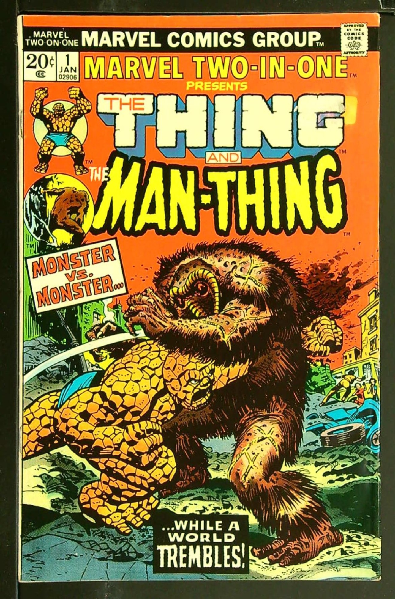 Cover of Marvel Two-in-one (Vol 1) #1. One of 250,000 Vintage American Comics on sale from Krypton!