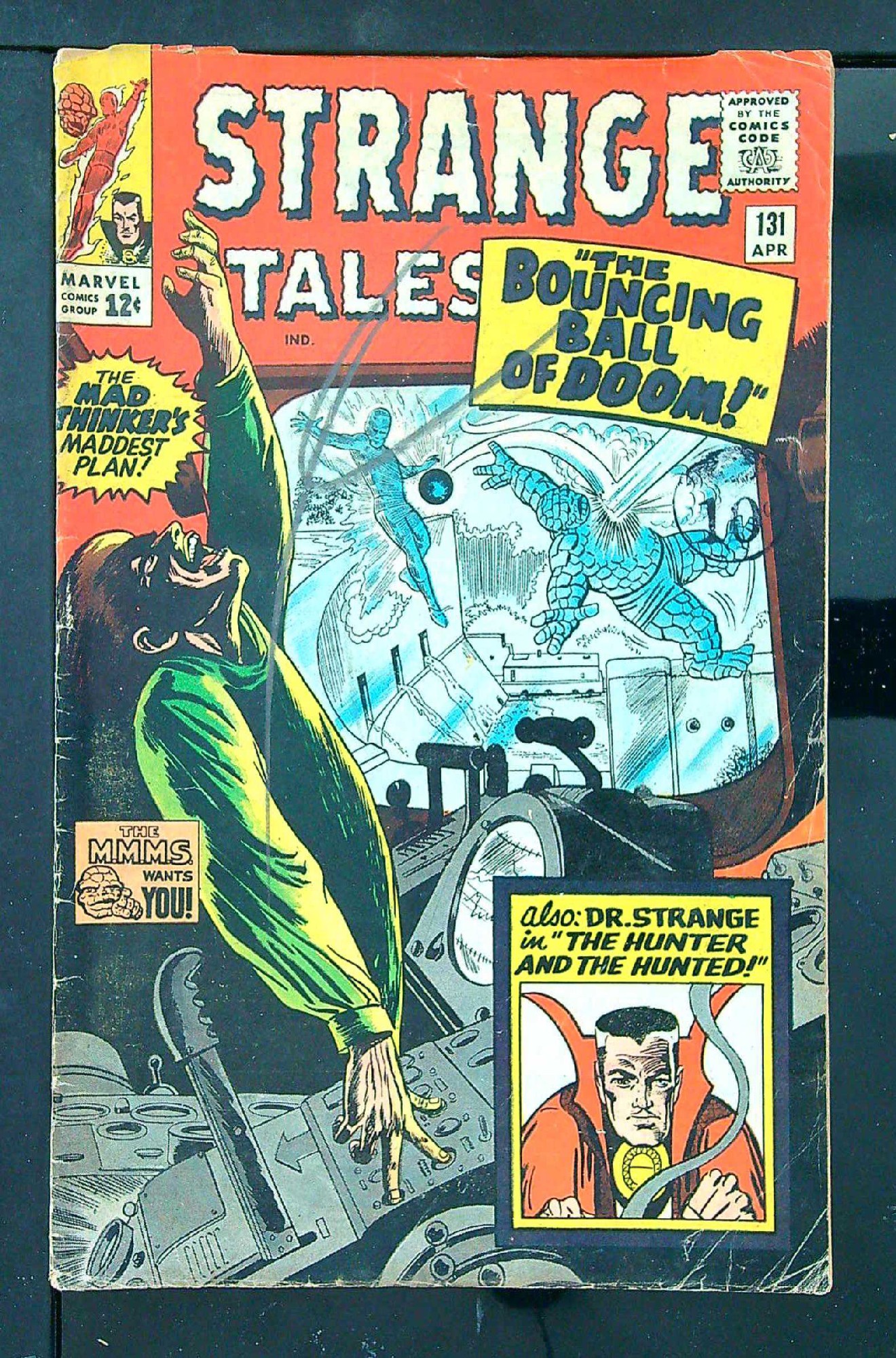 Cover of Strange Tales (Vol 1) #131. One of 250,000 Vintage American Comics on sale from Krypton!