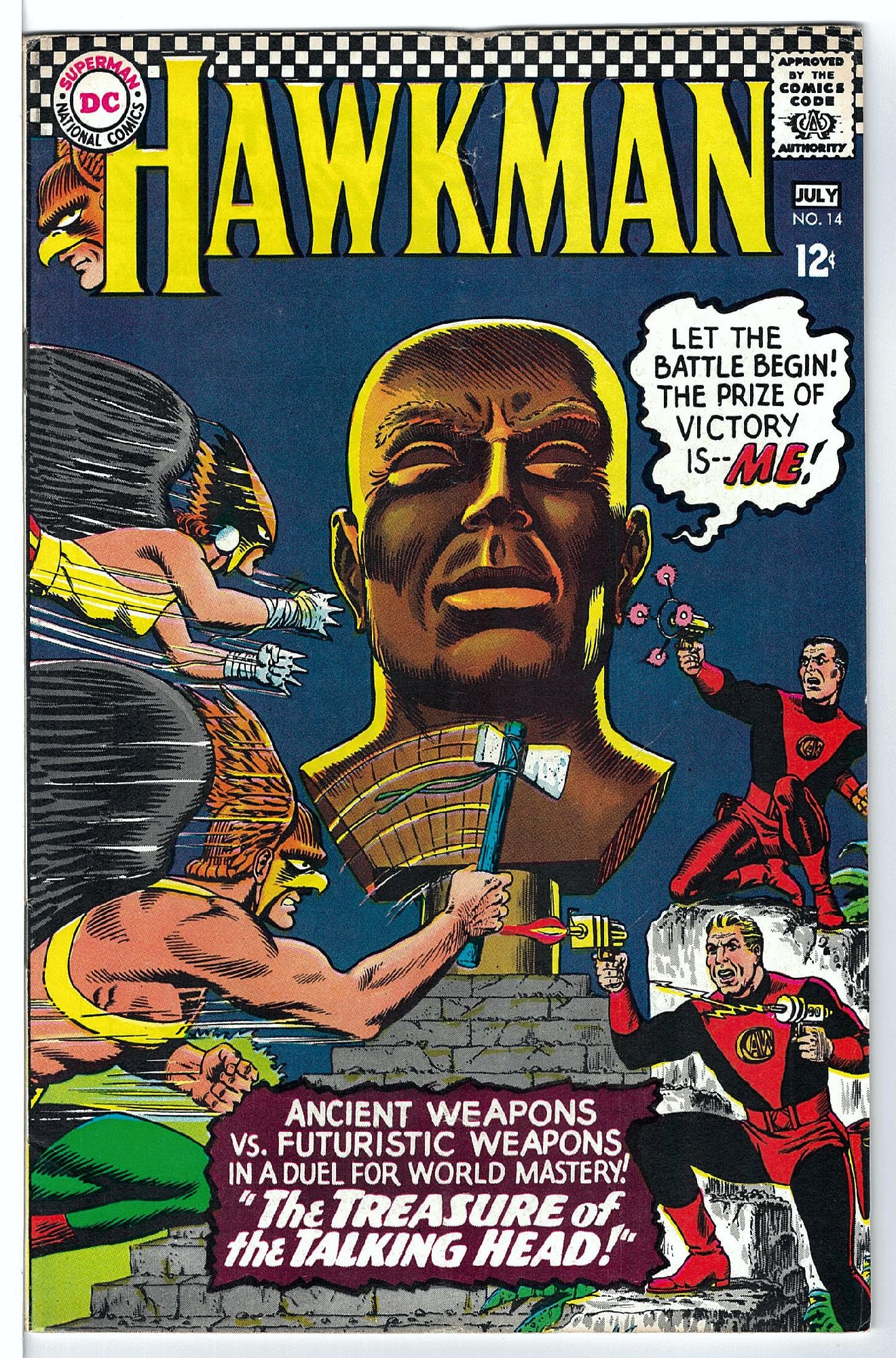 Cover of Hawkman (Vol 1) #14. One of 250,000 Vintage American Comics on sale from Krypton!