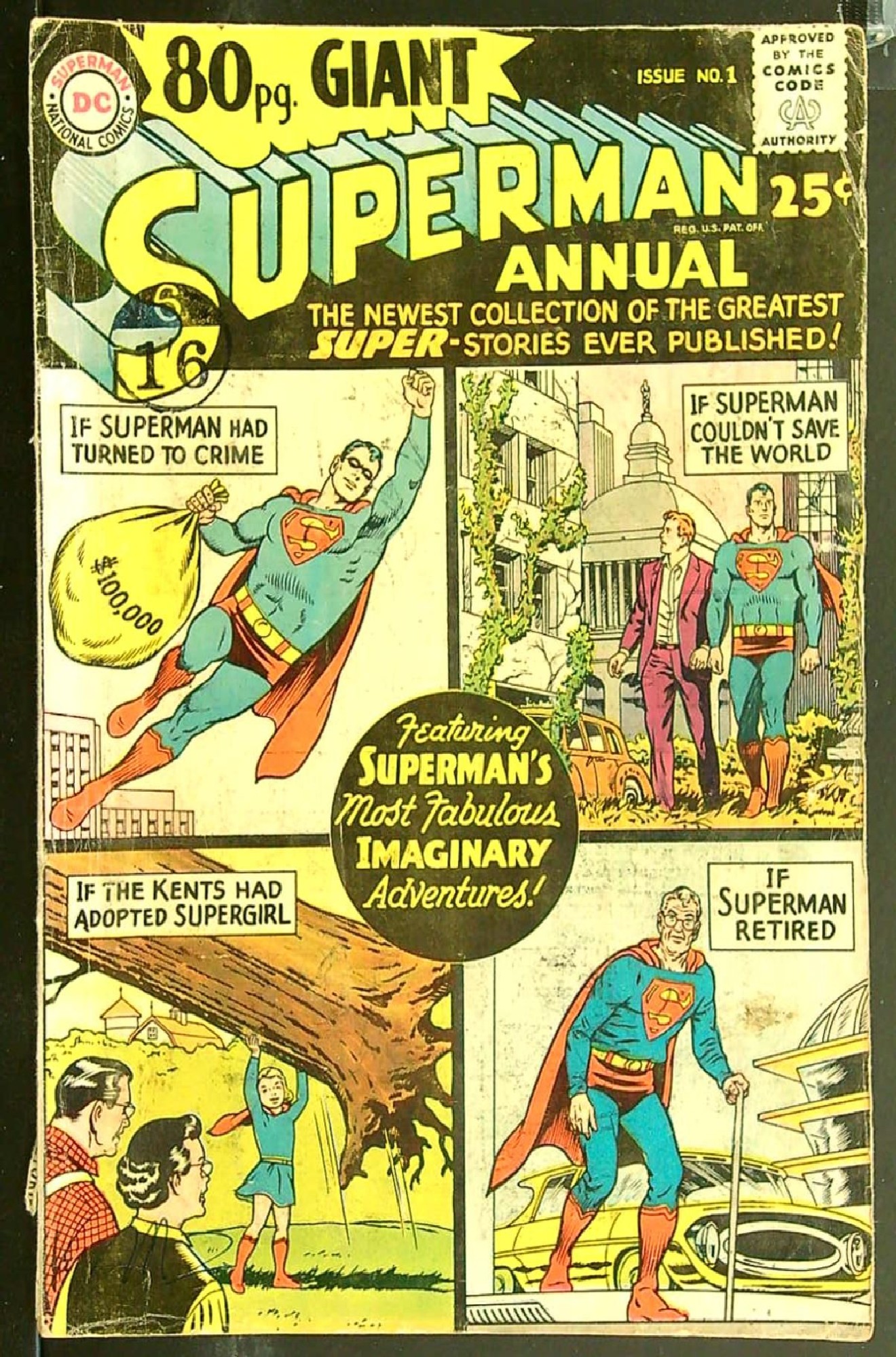 Cover of Eighty Page Giant (Vol 1) #1. One of 250,000 Vintage American Comics on sale from Krypton!