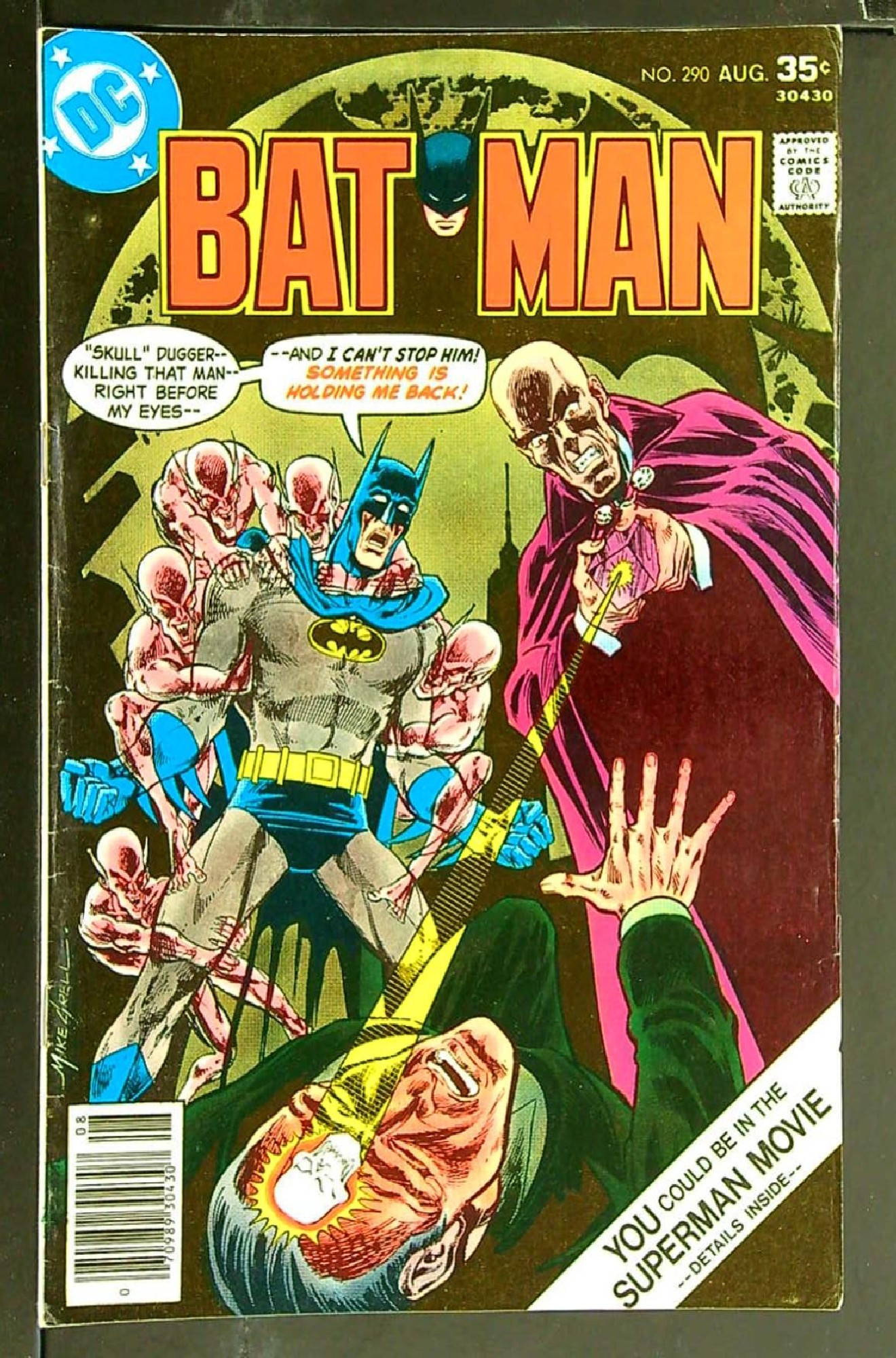 Cover of Batman #290. One of 250,000 Vintage American Comics on sale from Krypton!